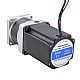 Nema 23 Stepper Motor L=76.5mm Gear Ratio 10:1 MG Series Planetary Gearbox - 23HS30-2904S-MG10 | StepperOnline CA