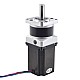 Nema 23 Stepper Motor L=76.5mm Gear Ratio 10:1 MG Series Planetary Gearbox - 23HS30-2904S-MG10 | StepperOnline CA