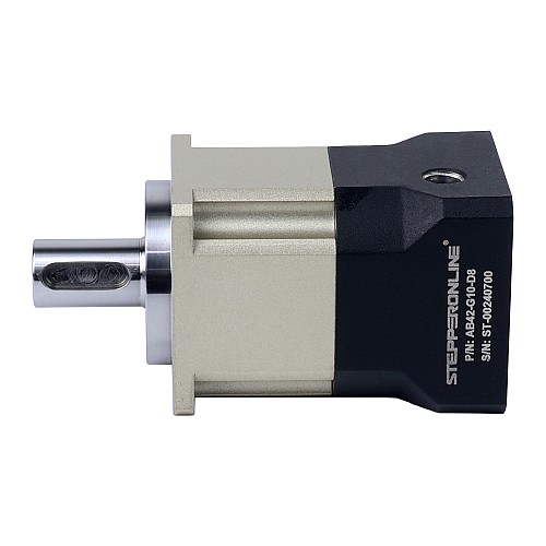 AB Series 42mm 10:1 Helical Planetary Gearbox Backlash 3arcmin for Servo Motors IP65 - AB42-G10-D8 | StepperOnline CA