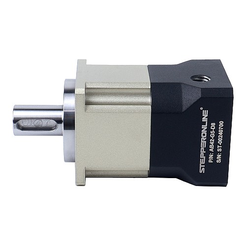 AB Series 42mm 5:1 Helical Planetary Gearbox Backlash 5arcmin for Servo Motors IP65 - AB42-G5-D8 | StepperOnline CA