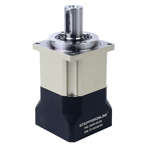 AB Series 42mm 5:1 Helical Planetary Gearbox Backlash 5arcmin for Servo Motors IP65 - AB42-G5-D8 | StepperOnline CA