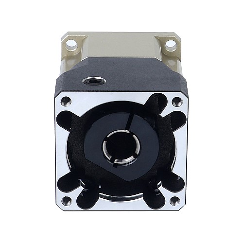 AB Series 60mm 10:1 Helical Planetary Gearbox Backlash 5arcmin for Servo Motors IP65 - AB60-G10-D14 | StepperOnline CA