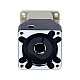 AB Series 60mm 10:1 Helical Planetary Gearbox Backlash 5arcmin for Servo Motors IP65 - AB60-G10-D14 | StepperOnline CA