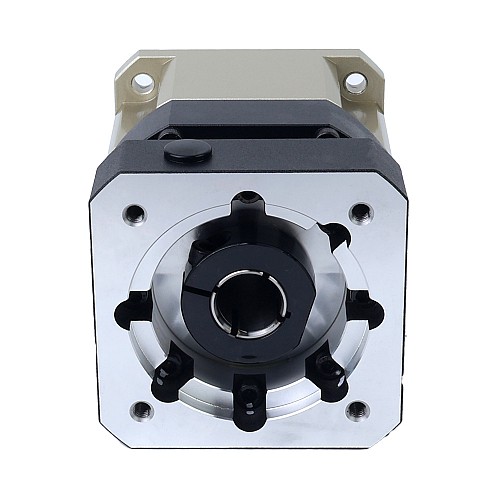 AB Series 90mm 10:1 Helical Planetary Gearbox Backlash 5arcmin for Servo Motors IP65 - AB90-G10-D19 | StepperOnline CA