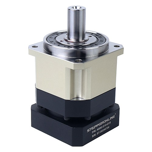 AB Series 90mm 10:1 Helical Planetary Gearbox Backlash 5arcmin for Servo Motors IP65 - AB90-G10-D19 | StepperOnline CA