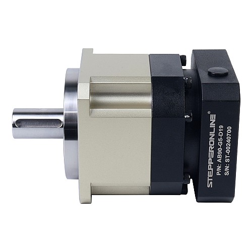 AB Series 90mm 5:1 Helical Planetary Gearbox Backlash 5arcmin for Servo Motors IP65 - AB90-G5-D19 | StepperOnline CA
