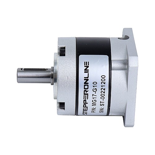MG Series Planetary Gearbox Gear Ratio 10:1 Backlash 30arc-min for Nema 17 Stepper Motor - MG17-G10 | StepperOnline CA