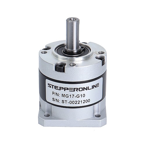 MG Series Planetary Gearbox Gear Ratio 10:1 Backlash 30arc-min for Nema 17 Stepper Motor - MG17-G10 | StepperOnline CA