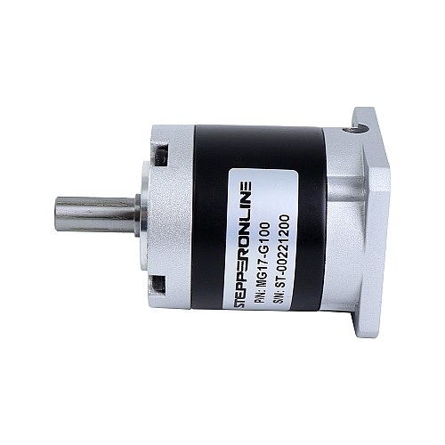 MG Series Planetary Gearbox Gear Ratio 100:1 Backlash 50arc-min for Nema 17 Stepper Motor - MG17-G100 | StepperOnline CA