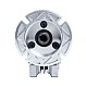 MRVR025 Worm Drive Gearbox 50:1 Ratio Φ9mm Input Shaft with 56B14 Motor Input Flange - MRVR025BB3-G50-D9 | StepperOnline CA