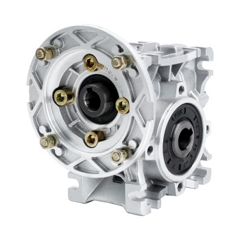 MRVR030 Worm Drive Gearbox 20:1 Ratio Φ9mm Input Shaft with 56B5 Motor Input Flange
