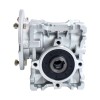 MRVR030 Worm Drive Gearbox 80:1 Ratio Φ11mm Input Shaft with 63B5 Motor Input Flange - MRVR030CB3-G80-D11 | StepperOnline CA