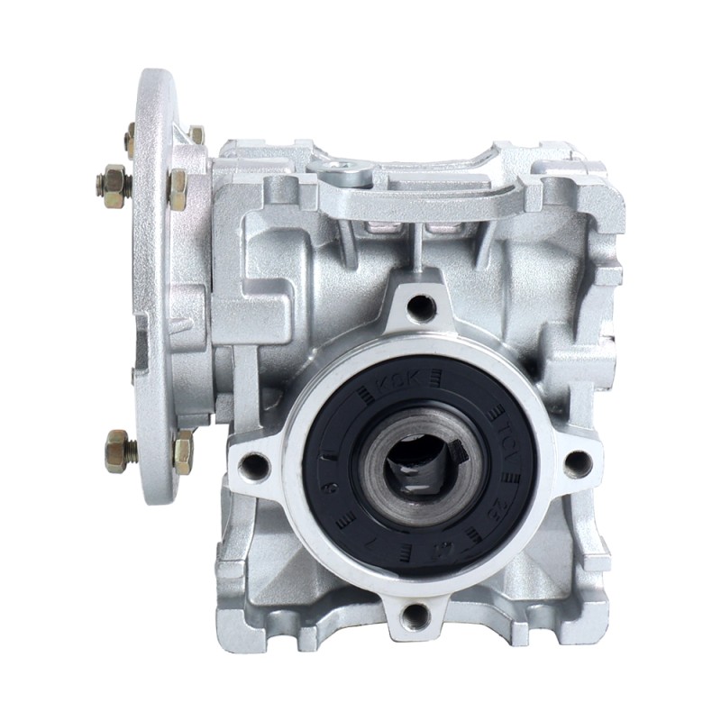 MRVR030 Worm Drive Gearbox 80:1 Ratio Φ11mm Input Shaft with 63B5 Motor Input Flange - MRVR030CB3-G80-D11 | StepperOnline CA