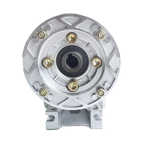 MRVR030 Worm Drive Gearbox 40:1 Ratio Φ9mm Input Shaft with 56B14 Motor Input Flange - MRVR030BB3-G40-D9 | StepperOnline CA MRVR030 Worm Drive Gearbox 40:1 Ratio Φ9mm Input Shaft with 56B14 Motor Input Flange - MRVR030BB3-G40-D9 | StepperOnline CA