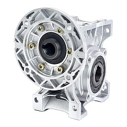 MRVR050 Worm Drive Gearbox 20:1 Ratio Φ14mm Input Shaft with 71B5 Motor Input Flange