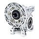 MRVR050 Worm Drive Gearbox 10:1 Ratio Φ14mm Input Shaft with 71B14 Motor Input Flange - MRVR050FB3-G10-D14 | StepperOnline CA