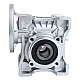 MRVR050 Worm Drive Gearbox 10:1 Ratio Φ14mm Input Shaft with 71B14 Motor Input Flange - MRVR050FB3-G10-D14 | StepperOnline CA