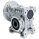 MRVR050 Worm Drive Gearbox 10:1 Ratio Φ14mm Input Shaft with 71B14 Motor Input Flange - MRVR050FB3-G10-D14 | StepperOnline CA