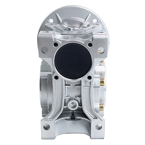 MRVR050 Worm Drive Gearbox 10:1 Ratio Φ14mm Input Shaft with 71B14 Motor Input Flange - MRVR050FB3-G10-D14 | StepperOnline CA