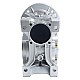 MRVR050 Worm Drive Gearbox 10:1 Ratio Φ14mm Input Shaft with 71B14 Motor Input Flange - MRVR050FB3-G10-D14 | StepperOnline CA