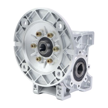 MRVR063 Worm Drive Gearbox 60:1 Ratio Φ24mm Input Shaft with 90B14 Motor Input Flange