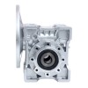 MRVR063 Worm Drive Gearbox 100:1 Ratio Φ14mm Input Shaft with 71B5 Motor Input Flange - MRVR063EB3-G100-D14 | StepperOnline CA