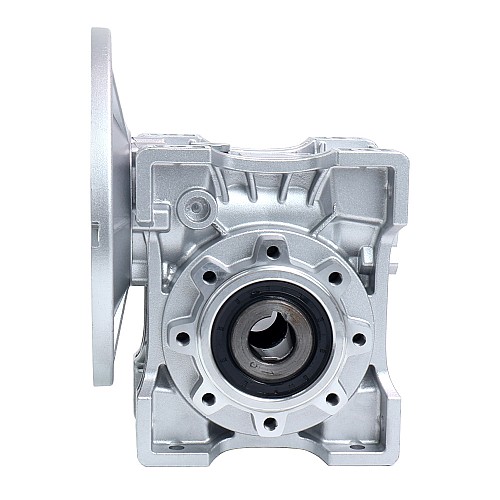 MRVR063 Worm Drive Gearbox 10:1 Ratio Φ14mm Input Shaft with 71B5 Motor Input Flange - MRVR063EB3-G10-D14 | StepperOnline CA MRVR063 Worm Drive Gearbox 10:1 Ratio Φ14mm Input Shaft with 71B5 Motor Input Flange - MRVR063EB3-G10-D14 | StepperOnline CA