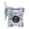 MRVR075 Worm Drive Gearbox 100:1 Ratio Φ19mm Input Shaft with 80B14 Motor Input Flange - MRVR075HB3-G100-D19 | StepperOnline CA