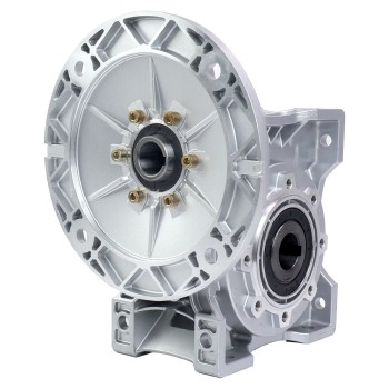 MRVR090 Worm Drive Gearbox 7.5:1 Ratio Φ28mm Input Shaft with 100/112B5 Motor Input Flange