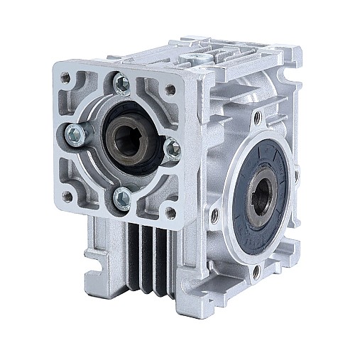10:1 Worm Gearbox NMRV30 Worm Gear Speed Reducer 11mm Input Shaft Diameter - NMRV30-G10-D11 | StepperOnline CA 10:1 Worm Gearbox NMRV30 Worm Gear Speed Reducer 11mm Input Shaft Diameter - NMRV30-G10-D11 | StepperOnline CA