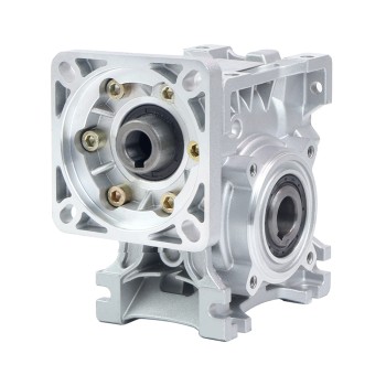 50:1 Worm Gearbox NMRVS40 Worm Gear Speed Reducer 14mm Input Shaft Diameter