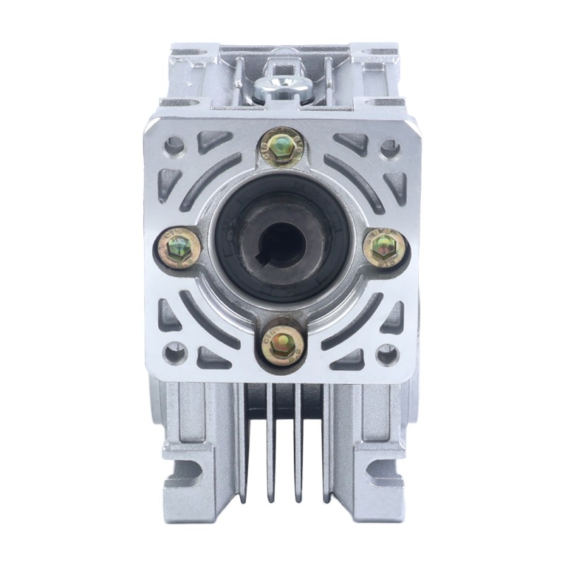 20:1 Worm Gearbox YRV30 Worm Gear Speed Reducer 9mm Input Shaft Diameter - YRV30-G20-D9 | StepperOnline CA