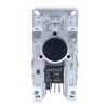 7.5:1 Worm Gearbox YRV40 Worm Gear Speed Reducer 14mm Input Shaft Diameter - YRV40-G7.5-D14 | StepperOnline CA