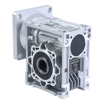 50:1 Worm Gearbox YRV50 Worm Gear Speed Reducer 19mm Input Shaft Diameter