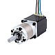Nema 11 Stepper Motor Bipolar L=33mm w/ Gear Ratio 10:1 EG Series Planetary Gearbox - 11HS12-0704S-EGS10 | StepperOnline CA Nema 11 Stepper Motor Bipolar L=33mm w/ Gear Ratio 10:1 EG Series Planetary Gearbox - 11HS12-0704S-EGS10 | StepperOnline CA