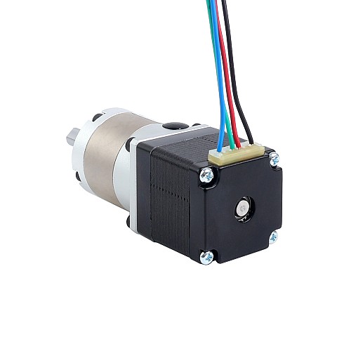 Nema 11 Stepper Motor Bipolar L=33mm w/ Gear Ratio 10:1 EG Series Planetary Gearbox - 11HS12-0704S-EGS10 | StepperOnline CA Nema 11 Stepper Motor Bipolar L=33mm w/ Gear Ratio 10:1 EG Series Planetary Gearbox - 11HS12-0704S-EGS10 | StepperOnline CA