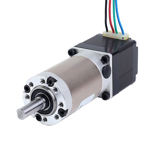 Nema 11 Stepper Motor Bipolar L=33mm w/ Gear Ratio 100:1 EG Series Planetary Gearbox - 11HS12-0704S-EGS100 | StepperOnline CA Nema 11 Stepper Motor Bipolar L=33mm w/ Gear Ratio 100:1 EG Series Planetary Gearbox - 11HS12-0704S-EGS100 | StepperOnline CA