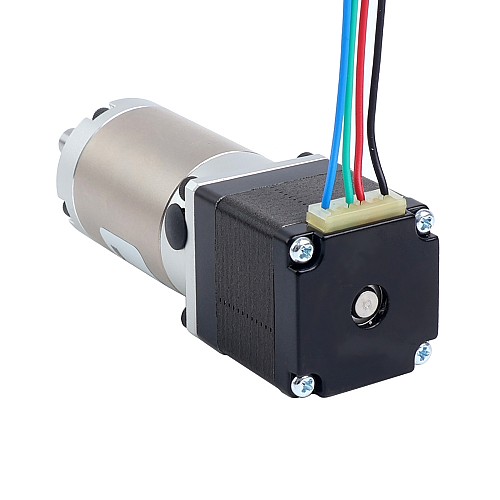 Nema 11 Stepper Motor Bipolar L=33mm w/ Gear Ratio 100:1 EG Series Planetary Gearbox - 11HS12-0704S-EGS100 | StepperOnline CA Nema 11 Stepper Motor Bipolar L=33mm w/ Gear Ratio 100:1 EG Series Planetary Gearbox - 11HS12-0704S-EGS100 | StepperOnline CA