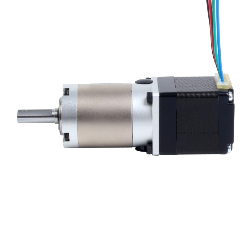 Nema 11 Stepper Motor Bipolar L=33mm w/ Gear Ratio 50:1 EG Series Planetary Gearbox - 11HS12-0704S-EGS50 | StepperOnline CA