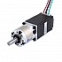 Nema 11 Stepper Motor 0.67A Bipolar L=51mm w/ Gear Ratio 10:1 EG Series Planetary Gearbox