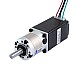 Nema 11 Stepper Motor 0.67A Bipolar L=51mm w/ Gear Ratio 10:1 EG Series Planetary Gearbox - 11HS20-0674S-EGS10 | StepperOnline CA