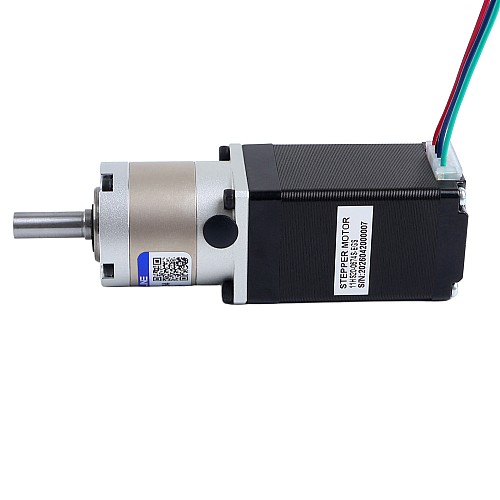 Nema 11 Stepper Motor 0.67A Bipolar L=51mm w/ Gear Ratio 10:1 EG Series Planetary Gearbox - 11HS20-0674S-EGS10 | StepperOnline CA