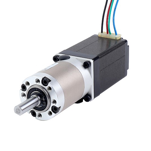 Nema 11 Stepper Motor Bipolar L=51mm w/ Gear Ratio 20:1 EG Series Planetary Gearbox - 11HS20-0704S-EGS20 | StepperOnline CA Nema 11 Stepper Motor Bipolar L=51mm w/ Gear Ratio 20:1 EG Series Planetary Gearbox - 11HS20-0704S-EGS20 | StepperOnline CA