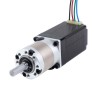 Nema 11 Stepper Motor Bipolar L=51mm w/ Gear Ratio 5:1 EG Series Planetary Gearbox - 11HS20-0704S-EGS5 | StepperOnline CA