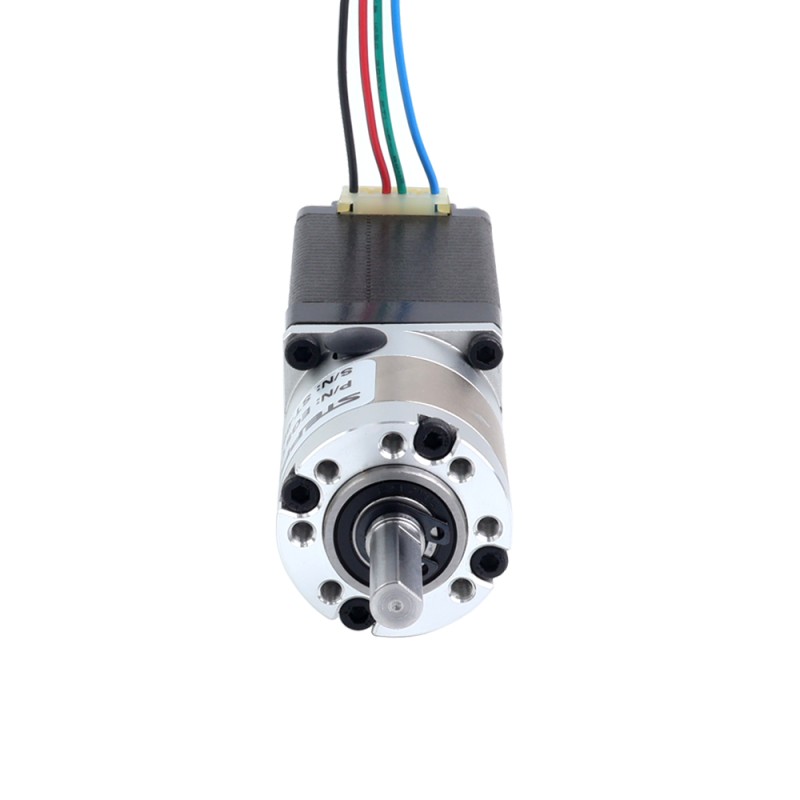 Nema 11 Stepper Motor Bipolar L=51mm w/ Gear Ratio 5:1 EG Series Planetary Gearbox - 11HS20-0704S-EGS5 | StepperOnline CA