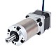 Nema 14 Stepper Motor Bipolar L=34mm w/ Gear Ratio 100:1 EG Series Planetary Gearbox - 14HS13-1004S-EGS100 | StepperOnline CA