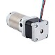 Nema 14 Stepper Motor Bipolar L=34mm w/ Gear Ratio 100:1 EG Series Planetary Gearbox - 14HS13-1004S-EGS100 | StepperOnline CA