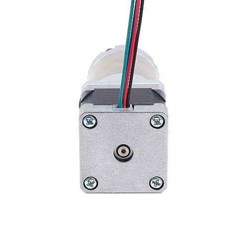 Nema 14 Stepper Motor Bipolar L=34mm w/ Gear Ratio 100:1 EG Series Planetary Gearbox - 14HS13-1004S-EGS100 | StepperOnline CA