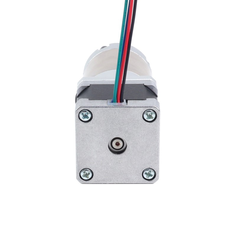 Nema 14 Stepper Motor Bipolar L=34mm w/ Gear Ratio 100:1 EG Series Planetary Gearbox - 14HS13-1004S-EGS100 | StepperOnline CA