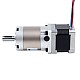 Nema 14 Stepper Motor Bipolar L=34mm w/ Gear Ratio 15:1 EG Series Planetary Gearbox - 14HS13-1004S-EGS15 | StepperOnline CA Nema 14 Stepper Motor Bipolar L=34mm w/ Gear Ratio 15:1 EG Series Planetary Gearbox - 14HS13-1004S-EGS15 | StepperOnline CA